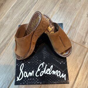 Sam Edelman Women's Brand New Size 6 Saddle Suede Wedge